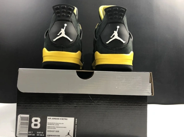 Cheap 308497-008 Retro Air Jordan 4 Thunder 0520